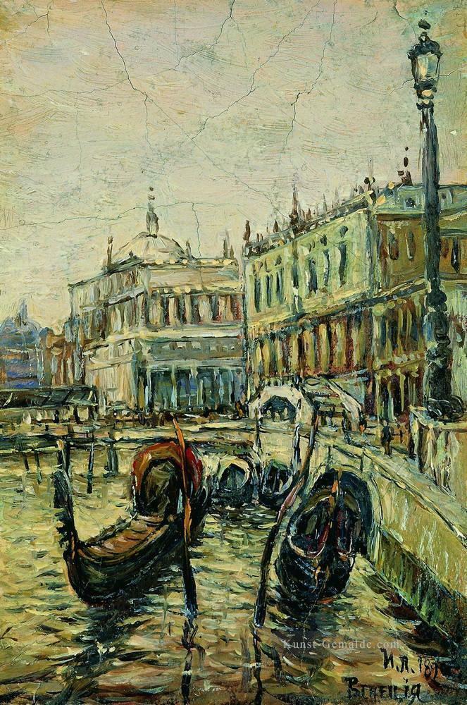 Venedig 1890 Isaac Levitan Ölgemälde